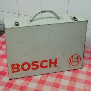 Maletín metálico vintage para herramienta BOSCH