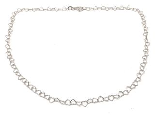 cadena plata 925mm 22cm