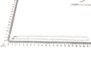 cadena plata 925mm 22cm