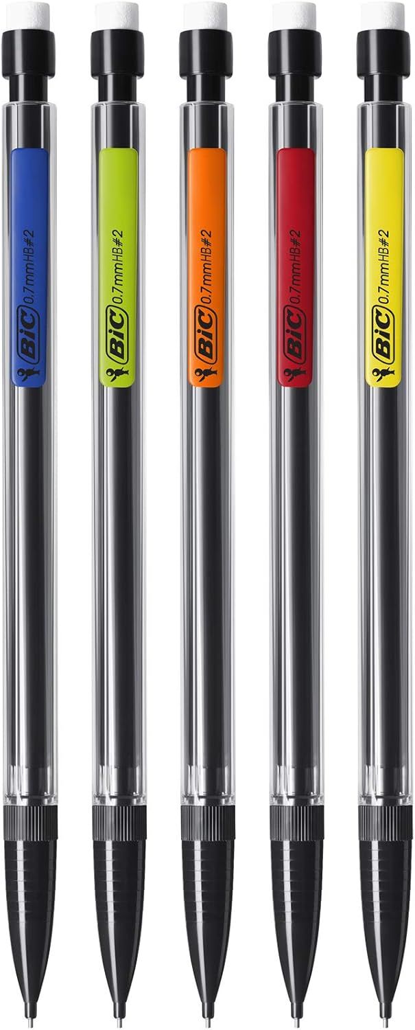 12 portaminas automáticos de la marca BIC