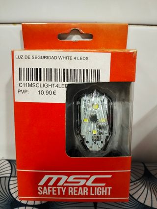Luz de seguridad blanco 4 Leds