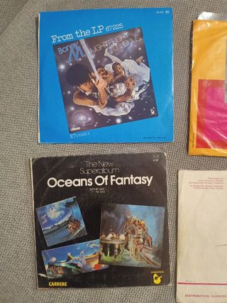 lote 6 singles BONEY M