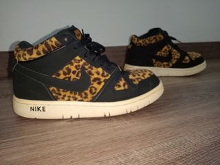 Vintage Nike Air Prize 2 Mid Leopard