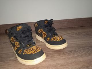 Vintage Nike Air Prize 2 Mid Leopard
