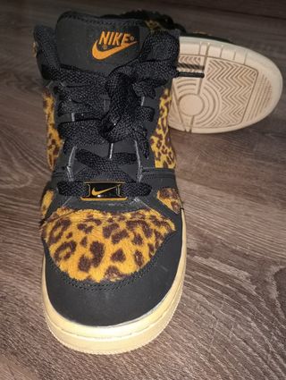 Vintage Nike Air Prize 2 Mid Leopard