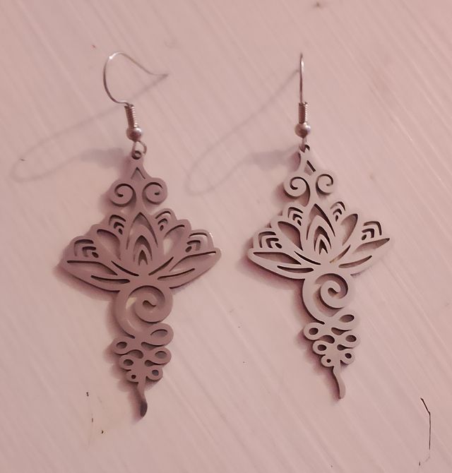 Pendientes Flor de Loto