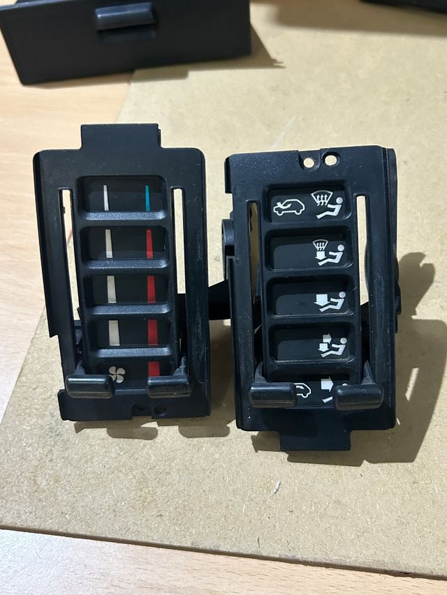 Mandos calefacción peugeot 205 fase1