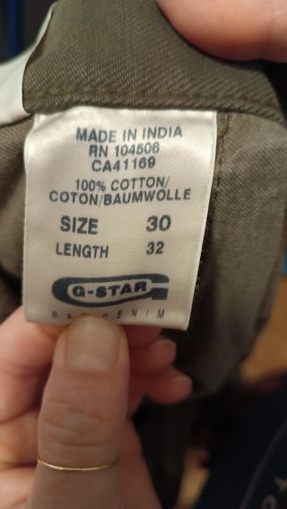 Pantalón G-star originals raw