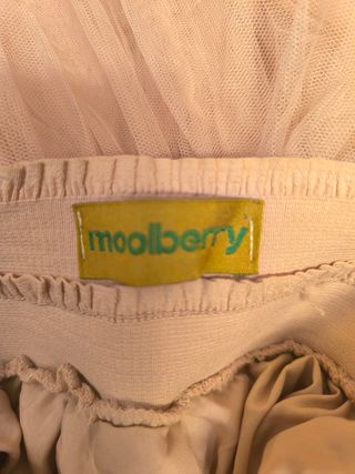 Falda tul rosa. Llamativa.