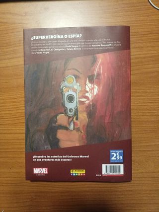 Marvel dark: el lado oscuro 01 - la viuda negra