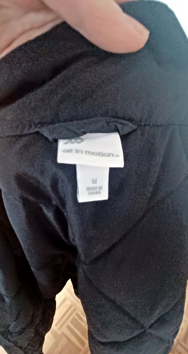 Parka Acolchada Azul Marino Talla M