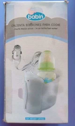 Set Calienta Biberones + Papillero + Porta Biberón