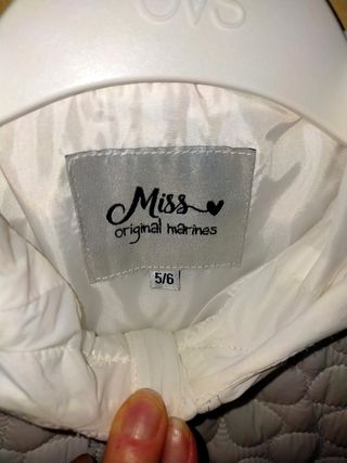 Giubbotto leggero bimba original marines