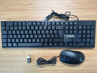 Pack: Teclado raton y adaptador WIFI