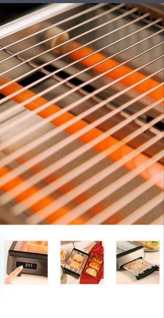 Tostadora horizontal Cecotec 1000w