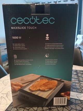 Tostadora horizontal Cecotec 1000w
