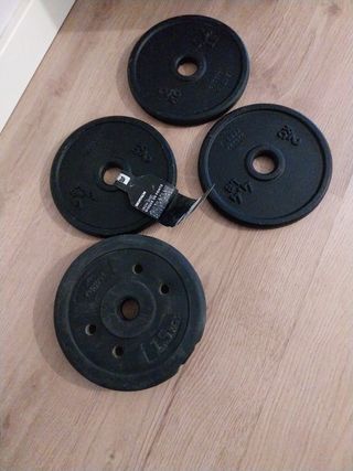 Discos para mancuernas