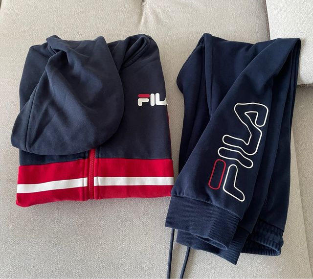 Tuta Fila ragazzo cotone pantaloni 14 anni felp