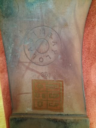 Bailarinas color teja