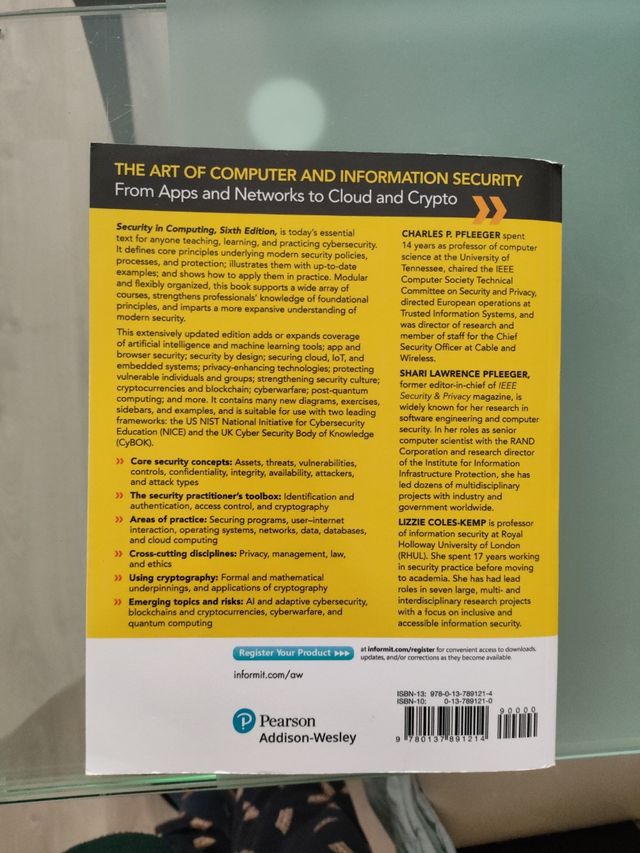 Security in Computing