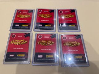 Set Completo N.6 Card Limited Edition Panini