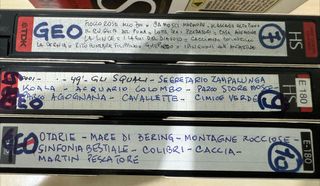 VHS Documentari Quark - Geo - National Geographic