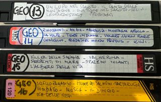 VHS Documentari Quark - Geo - National Geographic