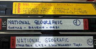 VHS Documentari Quark - Geo - National Geographic