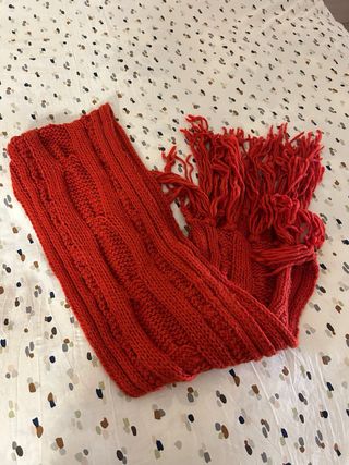 Sciarpa grande rossa