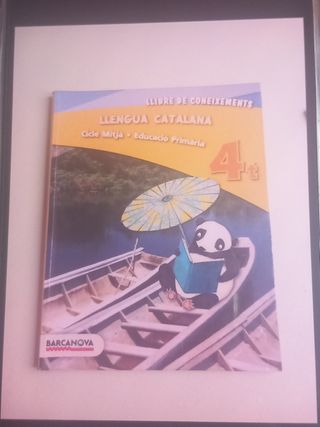 Llengua catalana 4t de primaria
