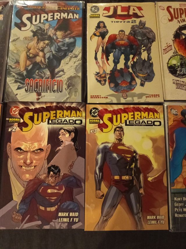 Lote Superman Norma y Planeta DeAgostini