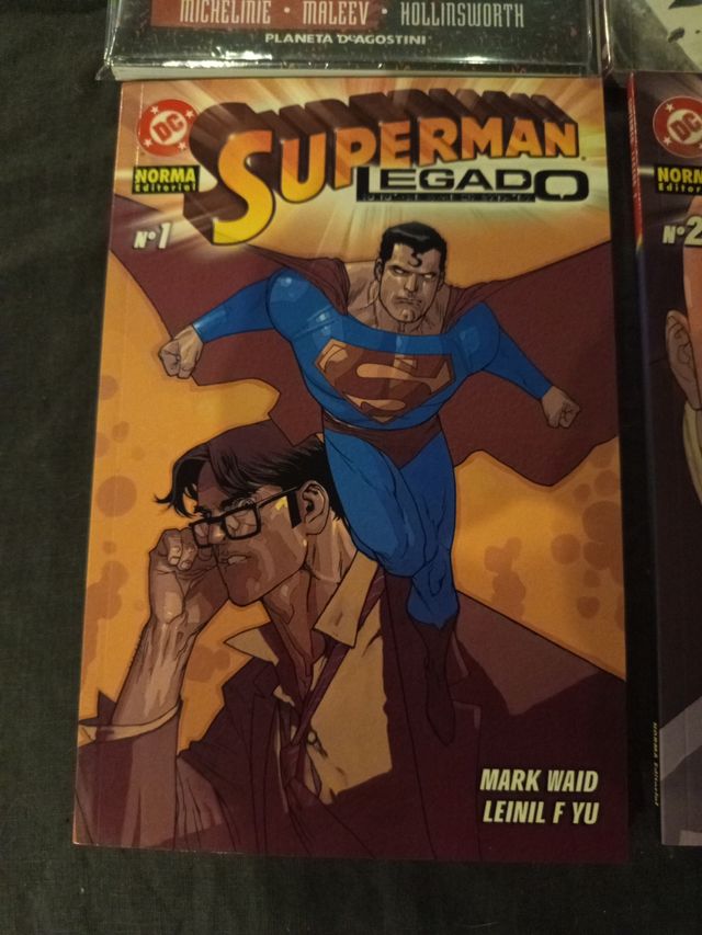 Lote Superman Norma y Planeta DeAgostini