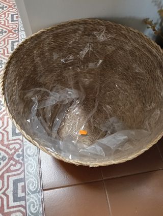Macetero cesto 35x30,para árbol navidad etc