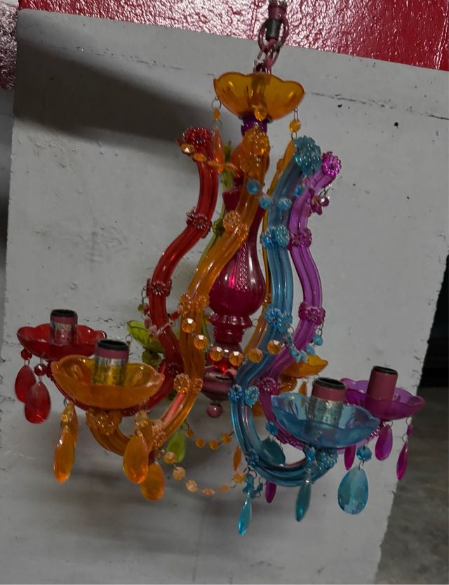 Lampara de techo candelabro