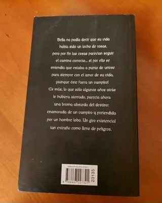 Lote 4 libros Saga Crepúsculo