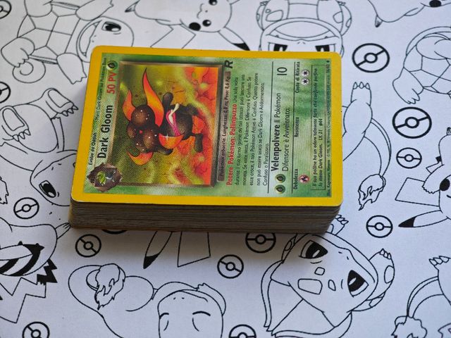 Lotto Pokemon n.48 carte dei primi set.