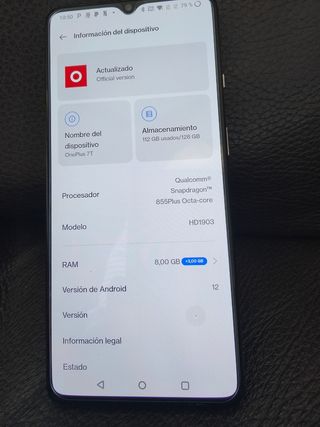 Móvil ONEPLUS 7T