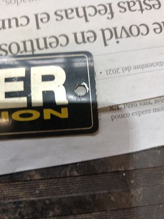 Thunder competición