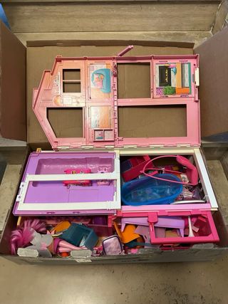 Casa di Barbie su 3 piani vintage