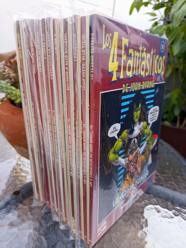 4 fantásticos John Byrne completa