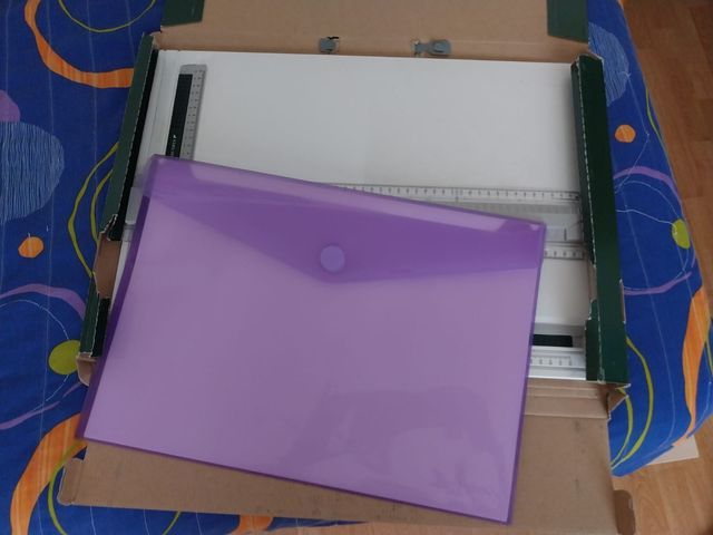 Placa de dibujo DIN A3 con paralex. FaberCastell