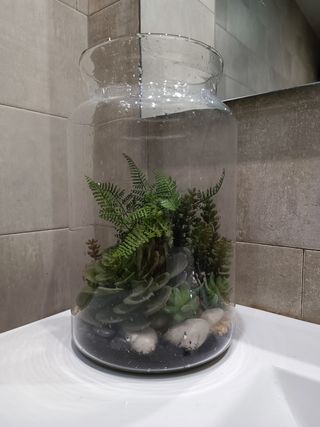 Invernadero plantas artificiales 