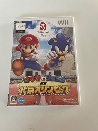 NINTENDO WII MARIO SONIC/ JUEGOS OLIMPICOS