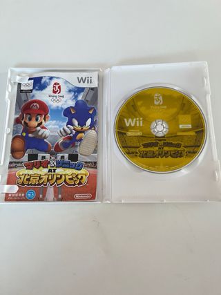 NINTENDO WII MARIO SONIC/ JUEGOS OLIMPICOS