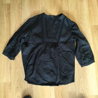 Camisa negra mujer de Cortefiel