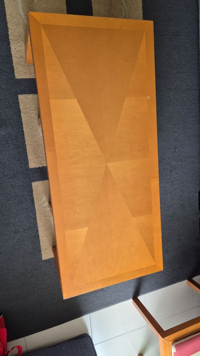 URGE Mesa pequeña comedor más 2 mesitas apoya pies