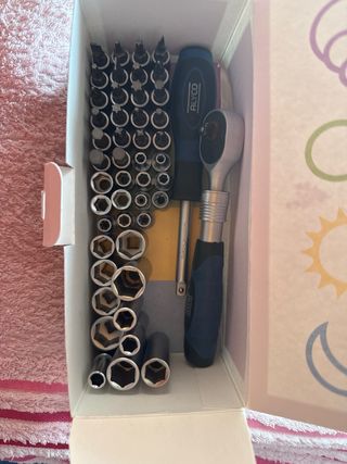 Juego completo de carraca ALYCO 58 piezas