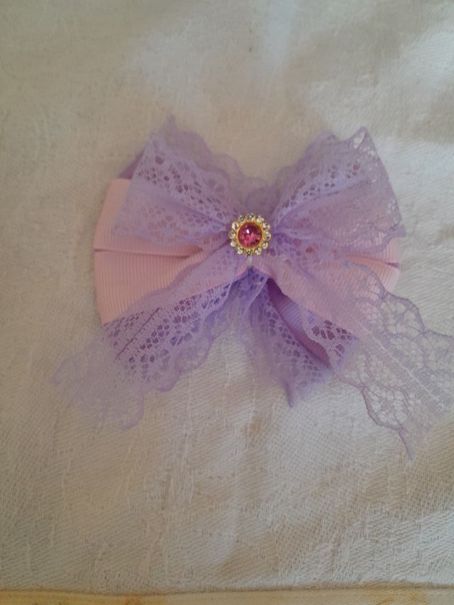 Fiocco lilla per capelli