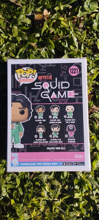 Giocatore di Funko Pop Squid Figura 199: Ali - 1221