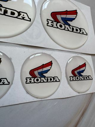 EMBLEMAS PEGATINA MOTO HONDA RACING HRC CBR PCX
